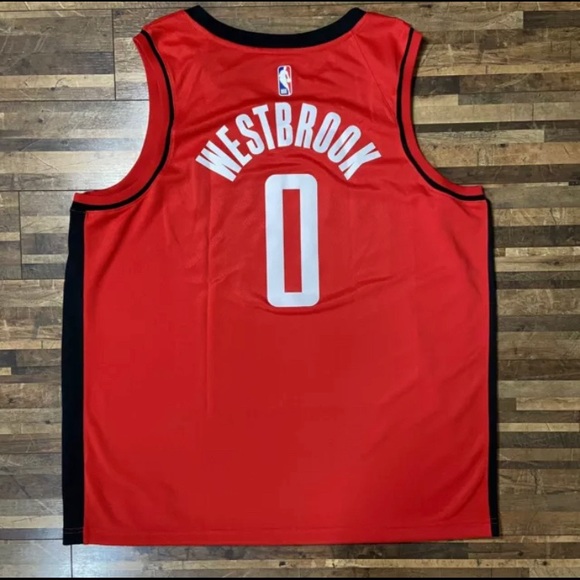 Nike Rockets Westbrook Authentic Swingman Jersey - Picture 2 of 6
